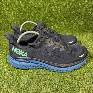 Hoka One One Clifton 8 Outer Space Vallarta Blue Road Running Shoes Men’s 10.5D